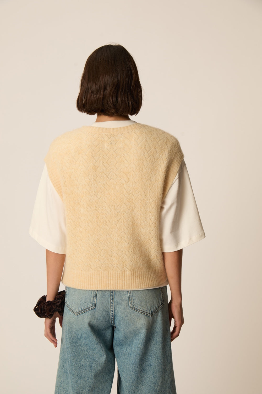 Pull Bertille Vanille