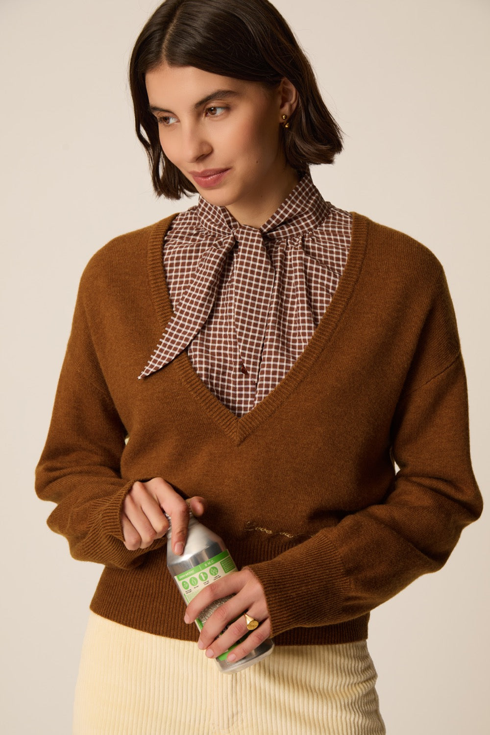 Pull Armelle Chamois