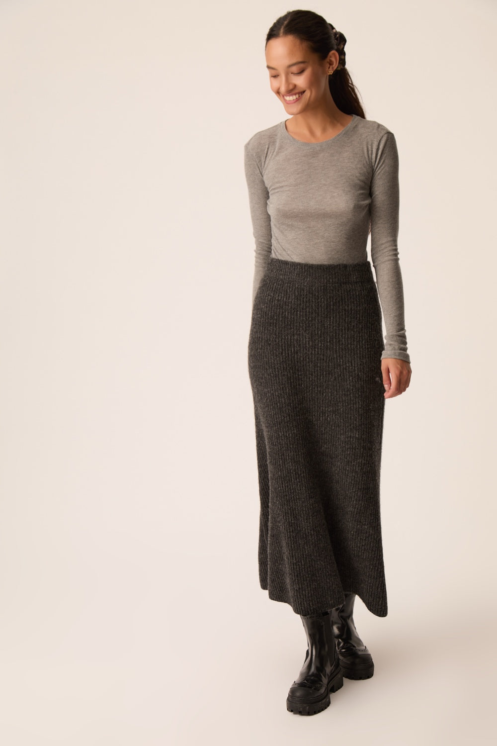 Jupe Andonis Anthracite