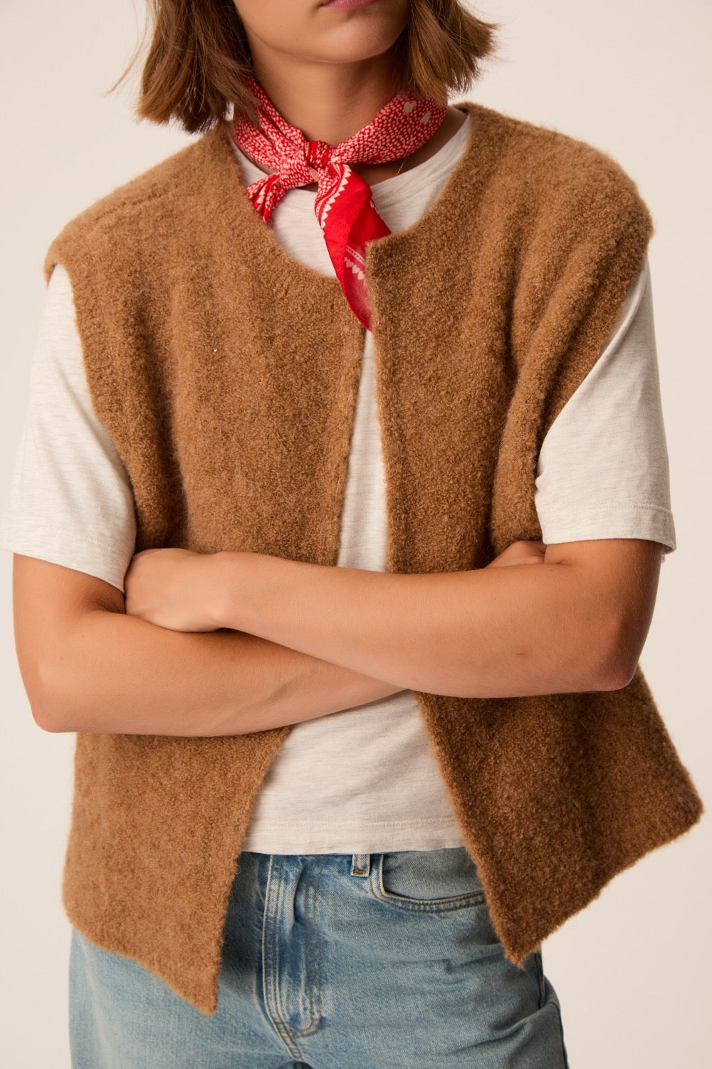 Gilet Achille Chamois