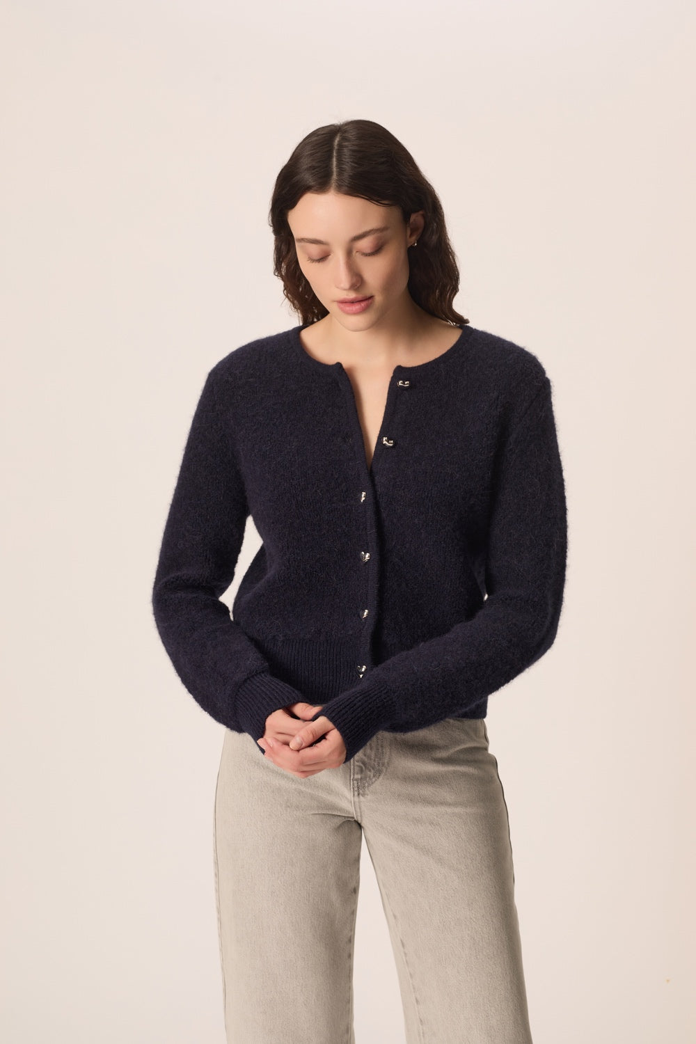 Cardigan Cumin Marine