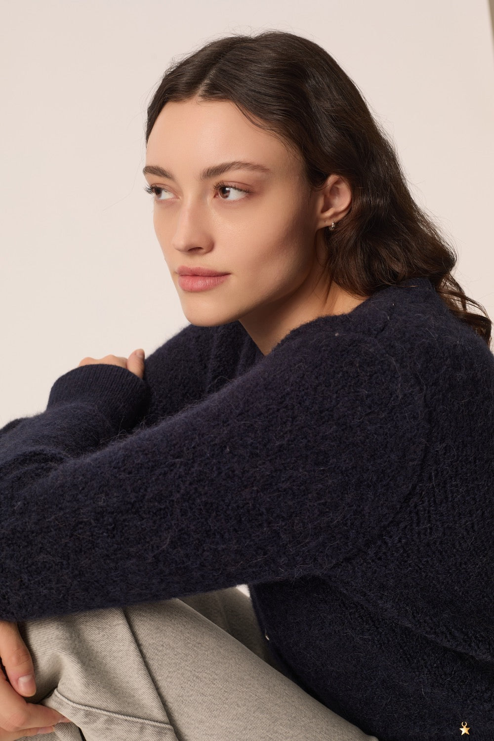 Cardigan Cumin Marine