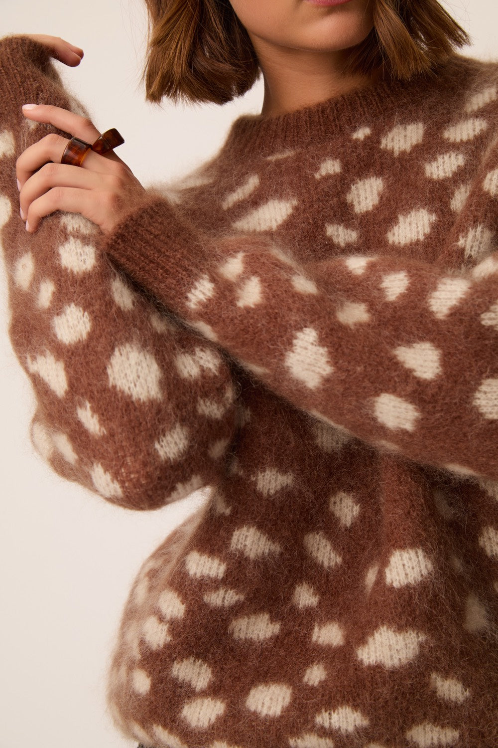Jumper Adele Jacquard Faon