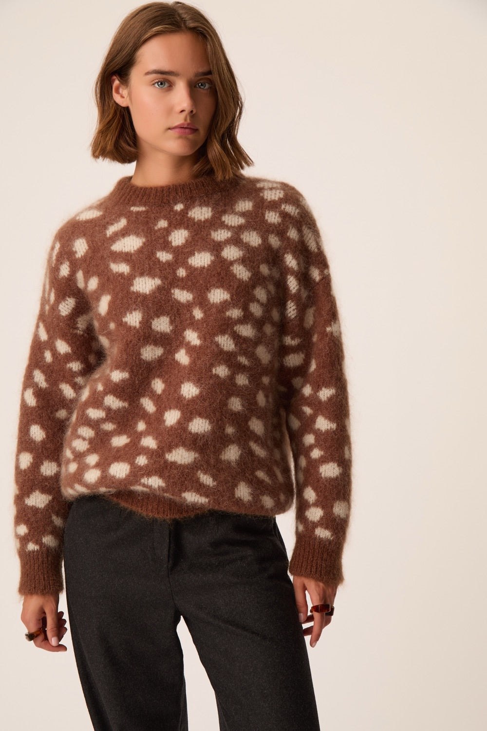 Jumper Adele Jacquard Faon