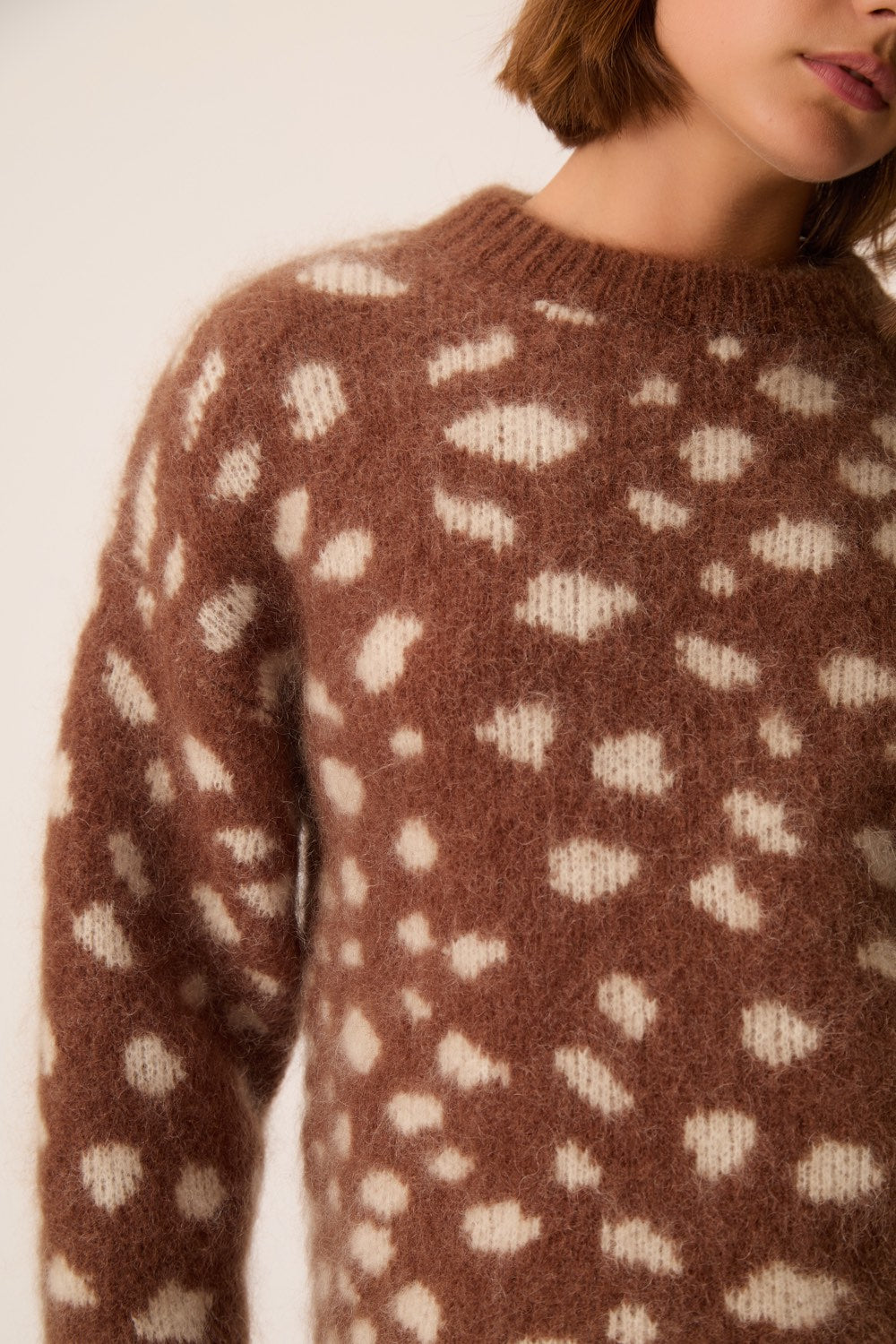 Jumper Adele Jacquard Faon