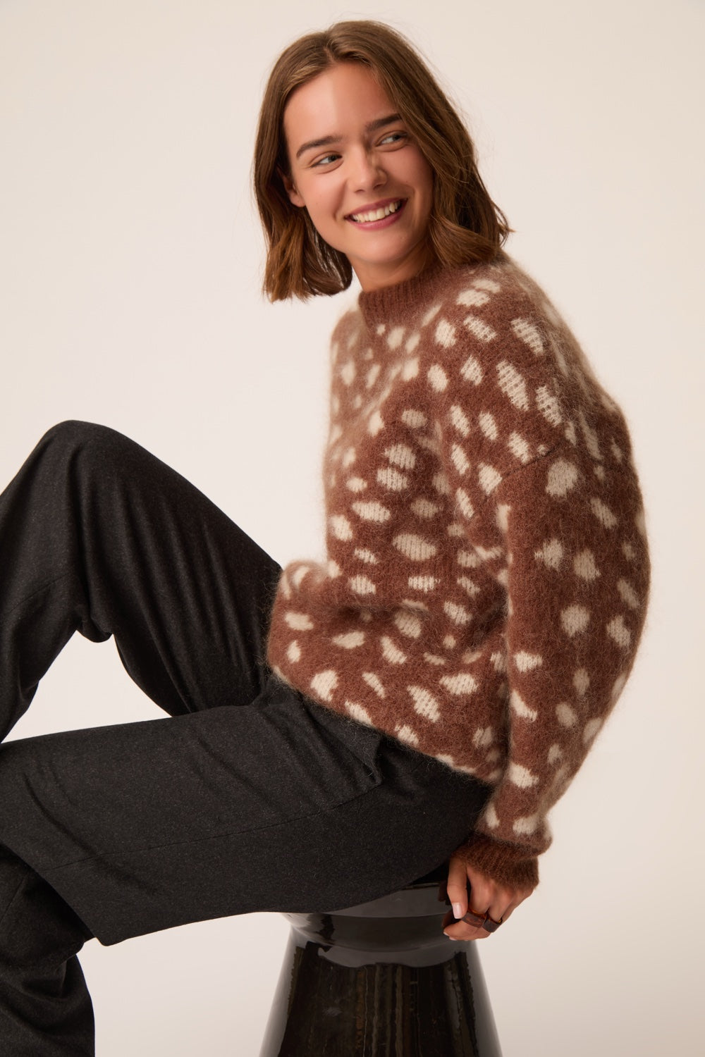 Jumper Adele Jacquard Faon