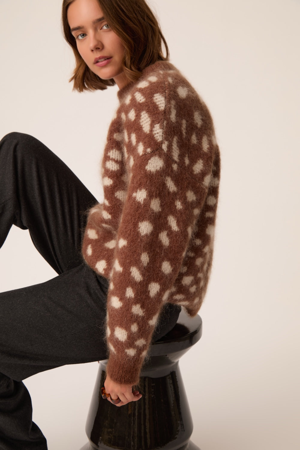 Jumper Adele Jacquard Faon