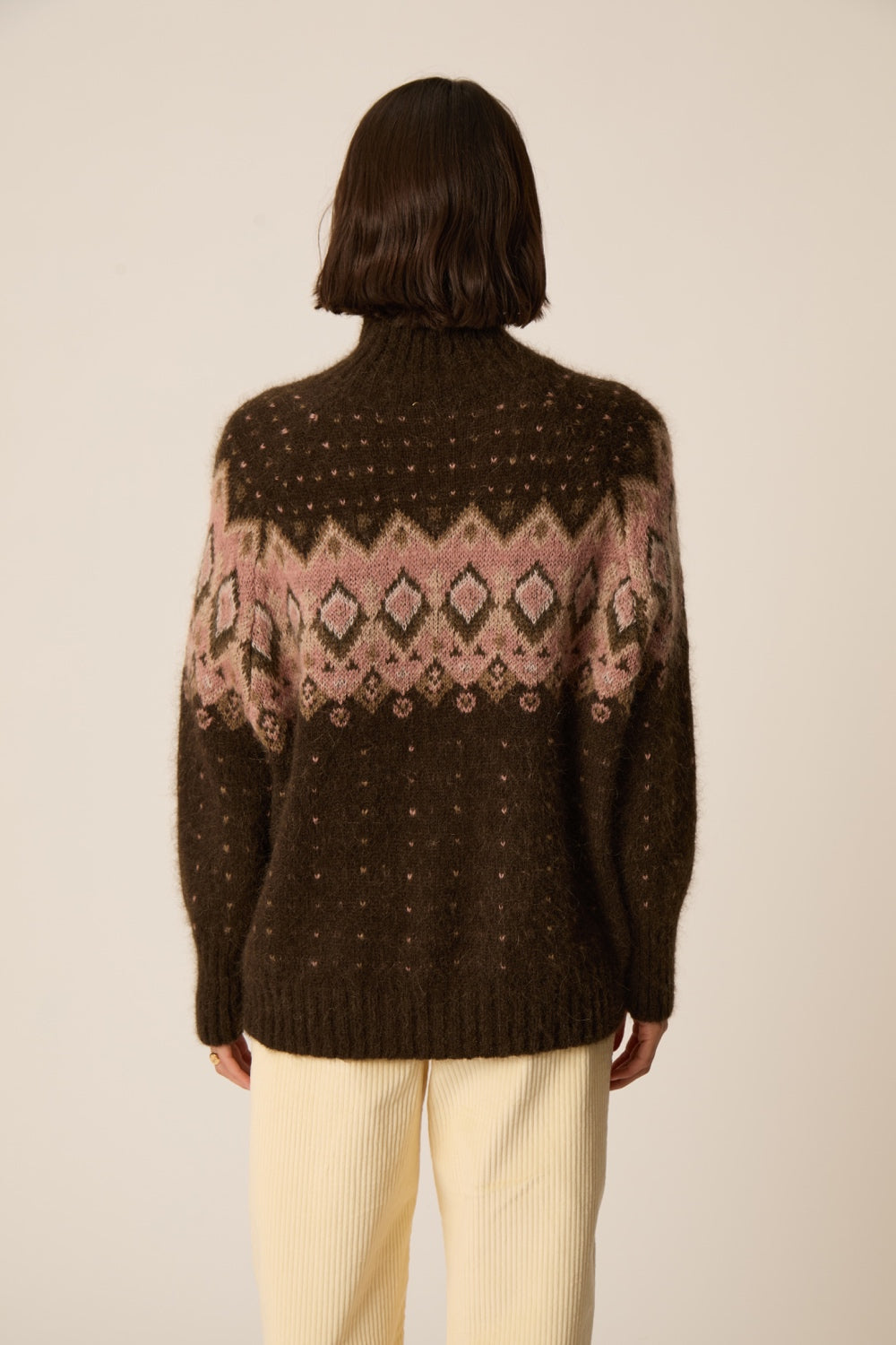 Pull Dan Jacquard Ourson