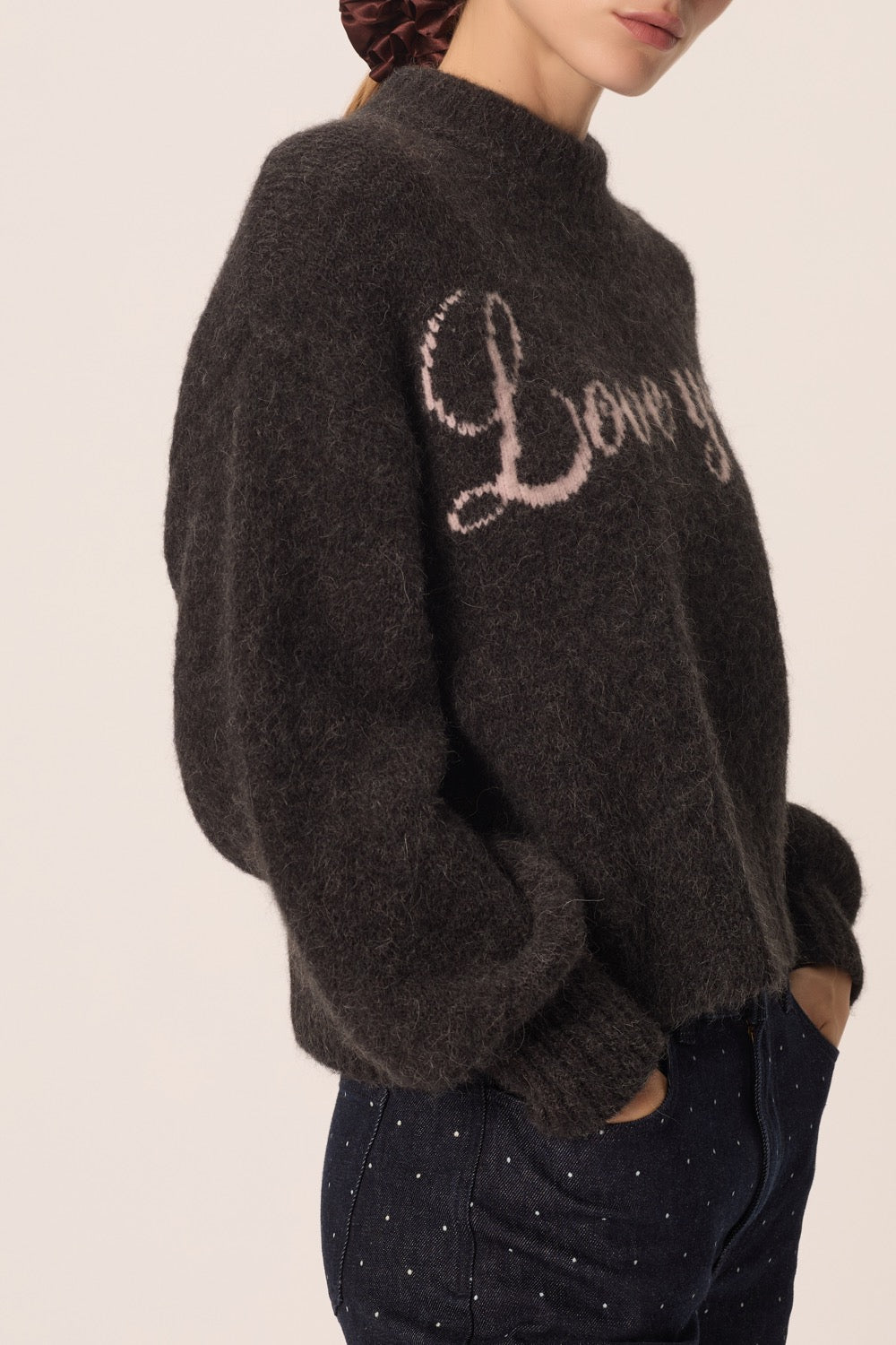 Jumper Agathe Anthracite/Dragee