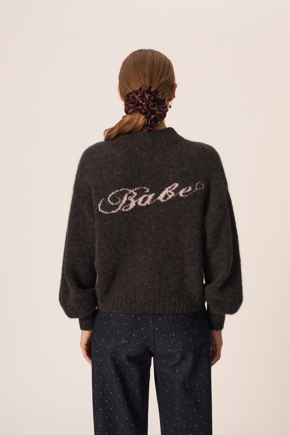 Jumper Agathe Anthracite/Dragee