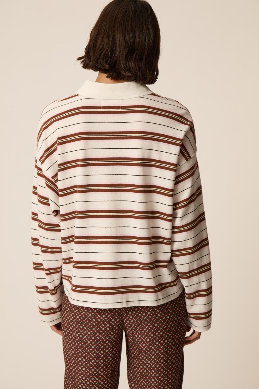 Polo Irina Creme/Cognac