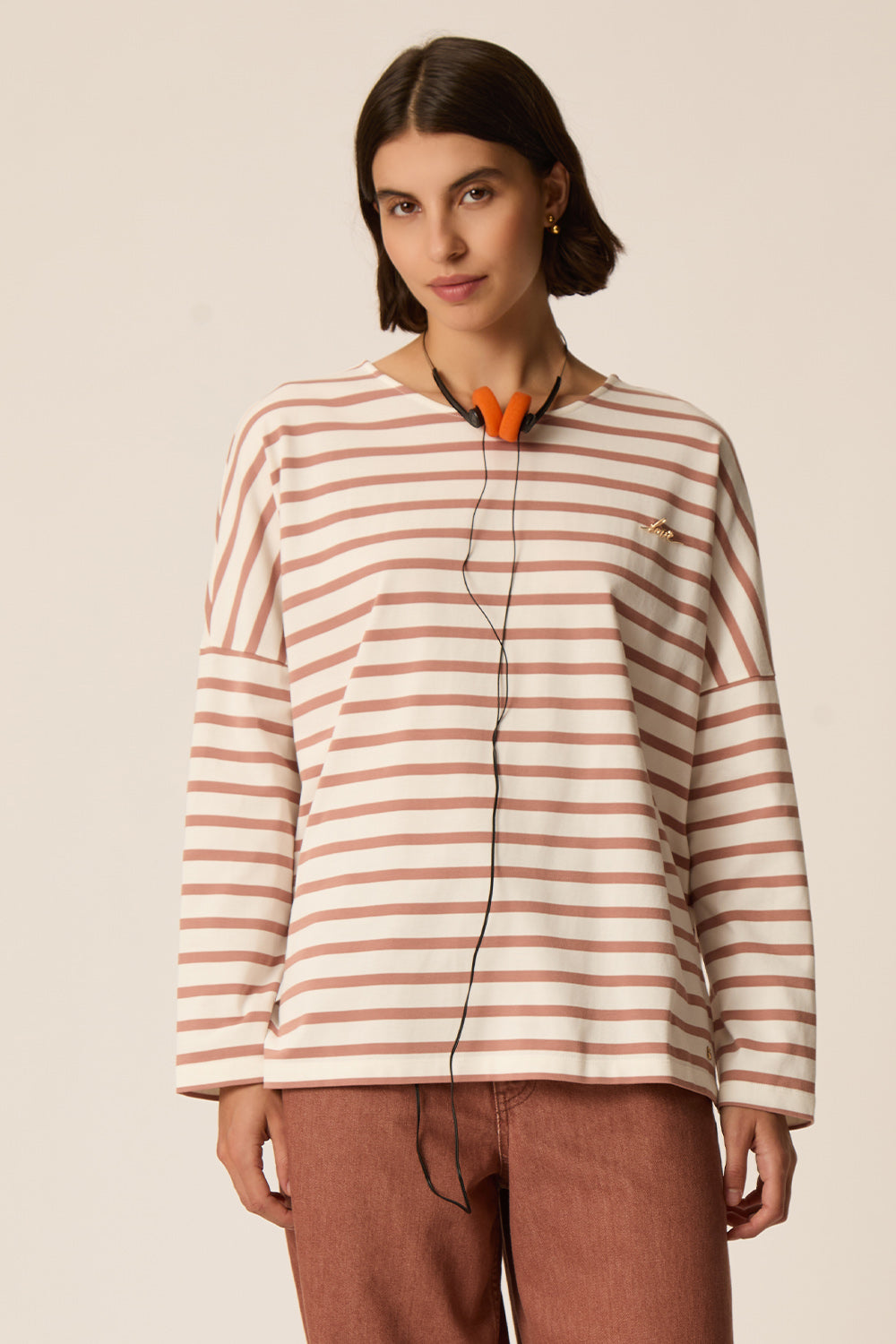 Sweat Shirt Filly Ecru Blush