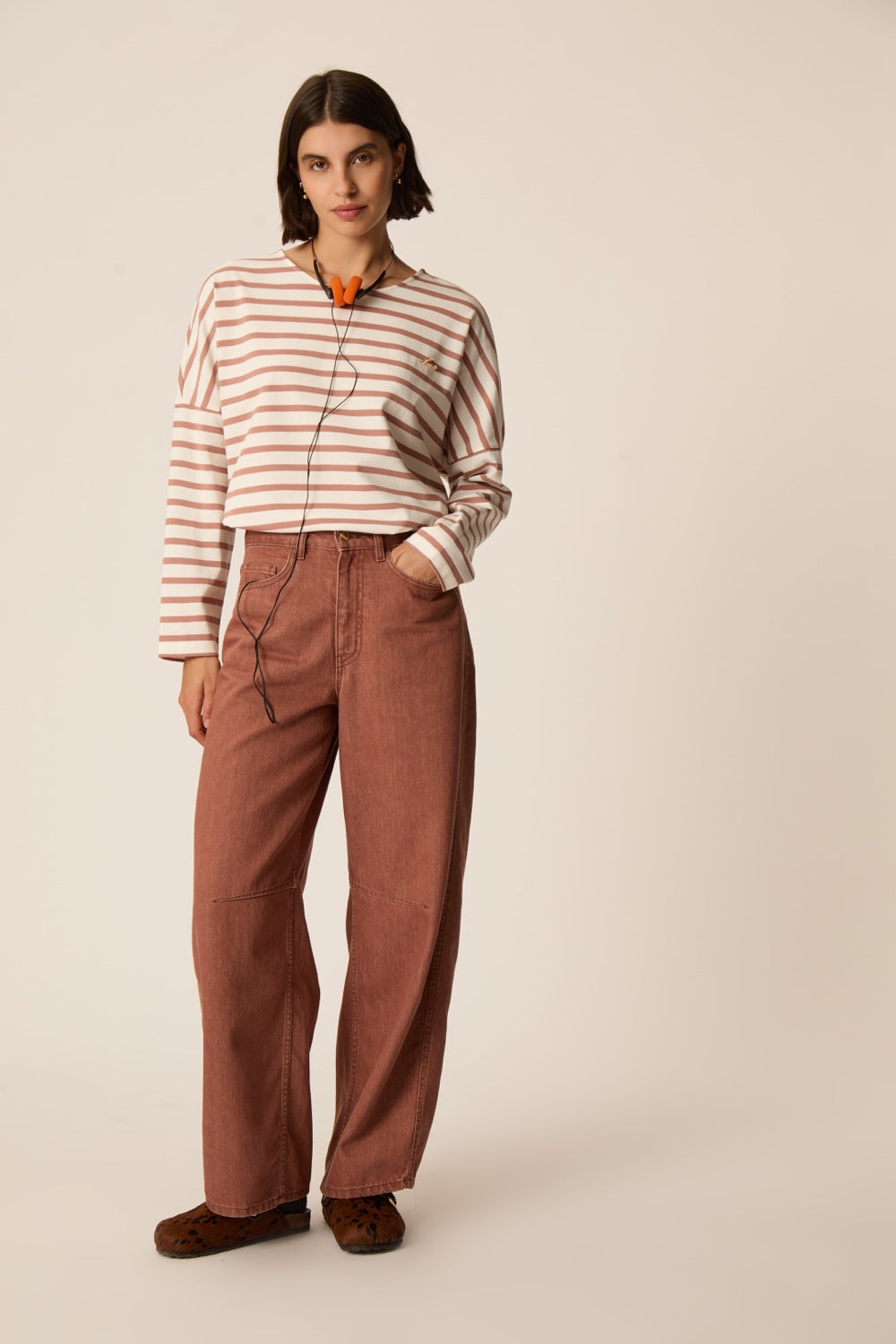 Sweat Shirt Filly Ecru Blush