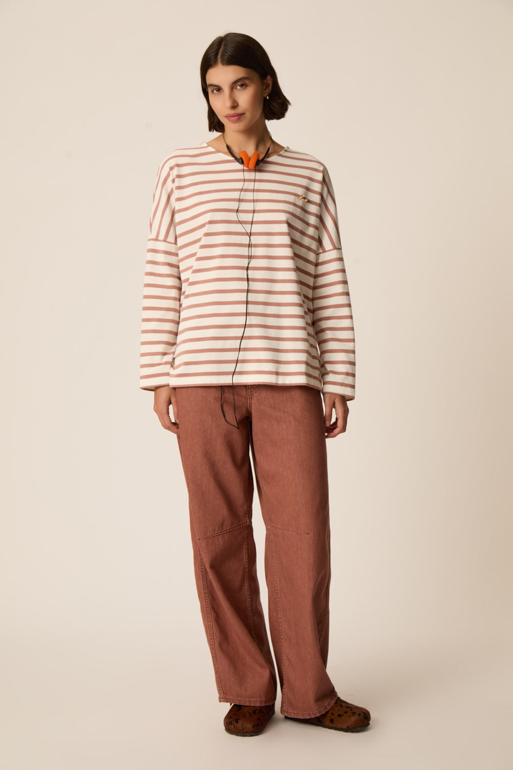 Sweat Shirt Filly Ecru Blush