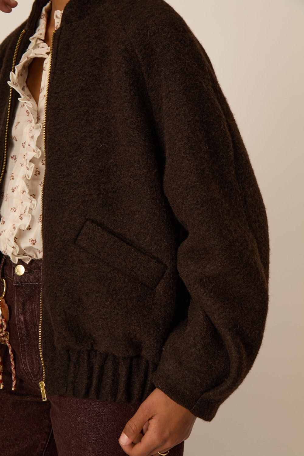 Knitted Jacket Hildilia Ourson