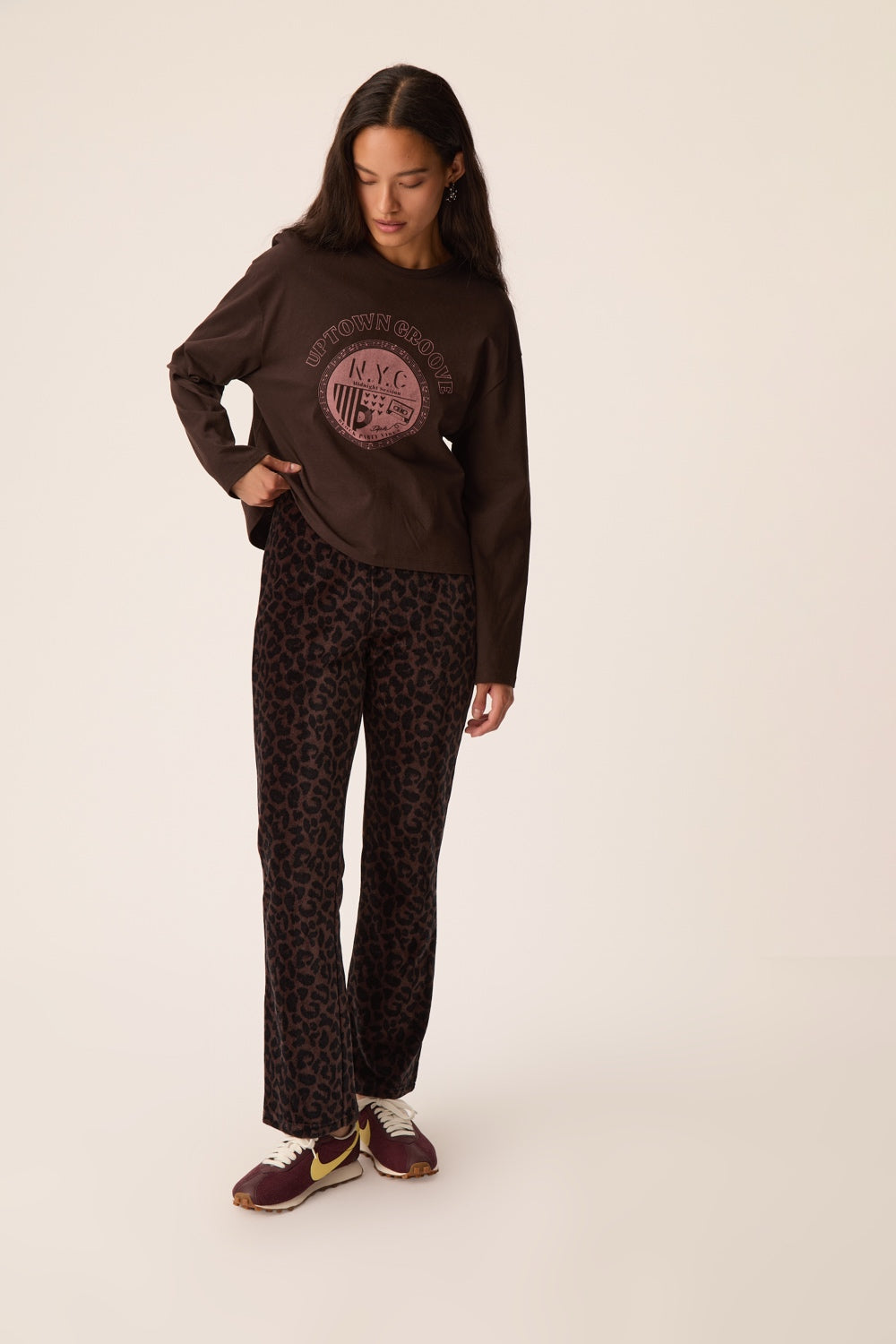 Pantalon Florian Leopard