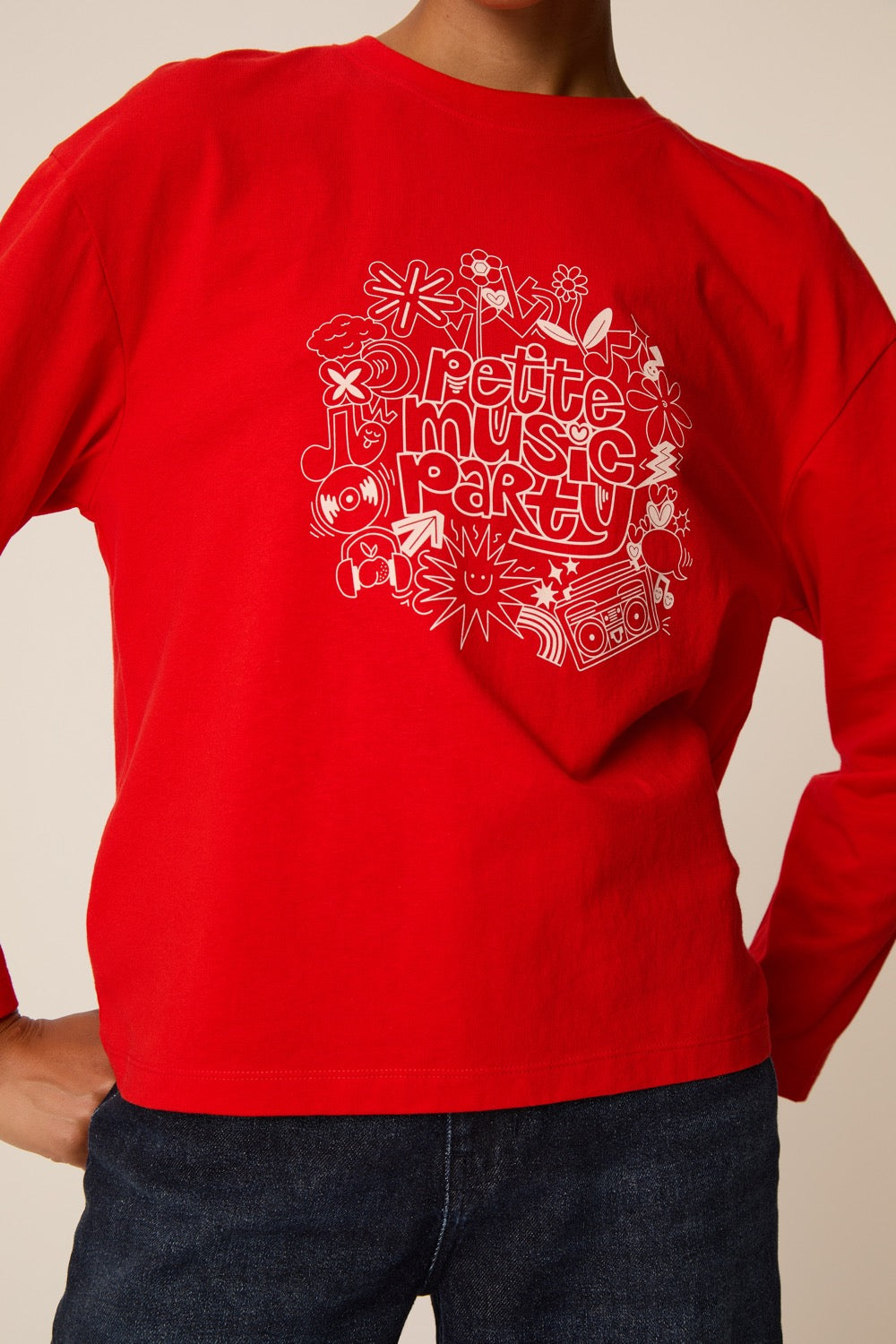 T-shirt Indanael Rouge
