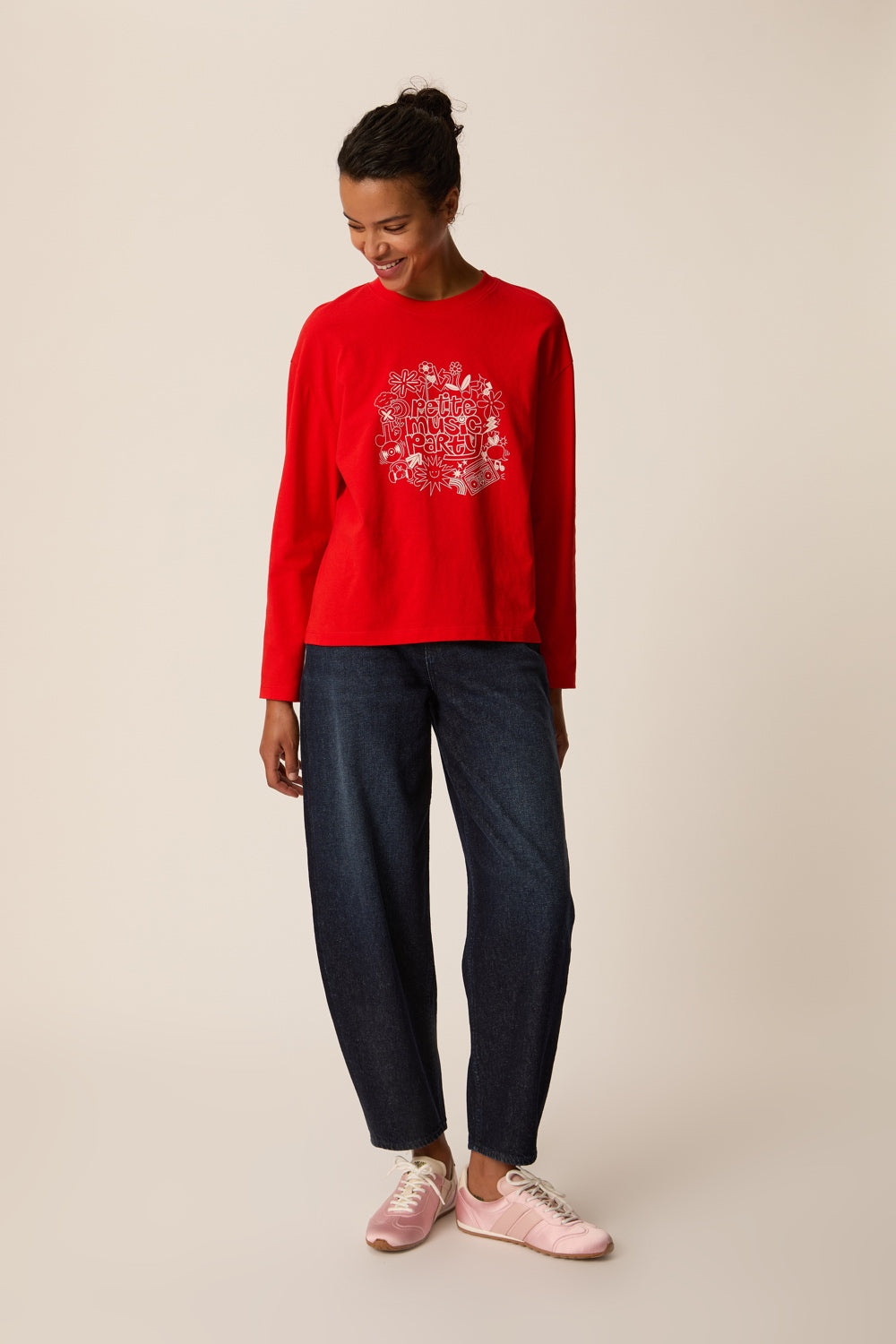 T-shirt Indanael Rouge