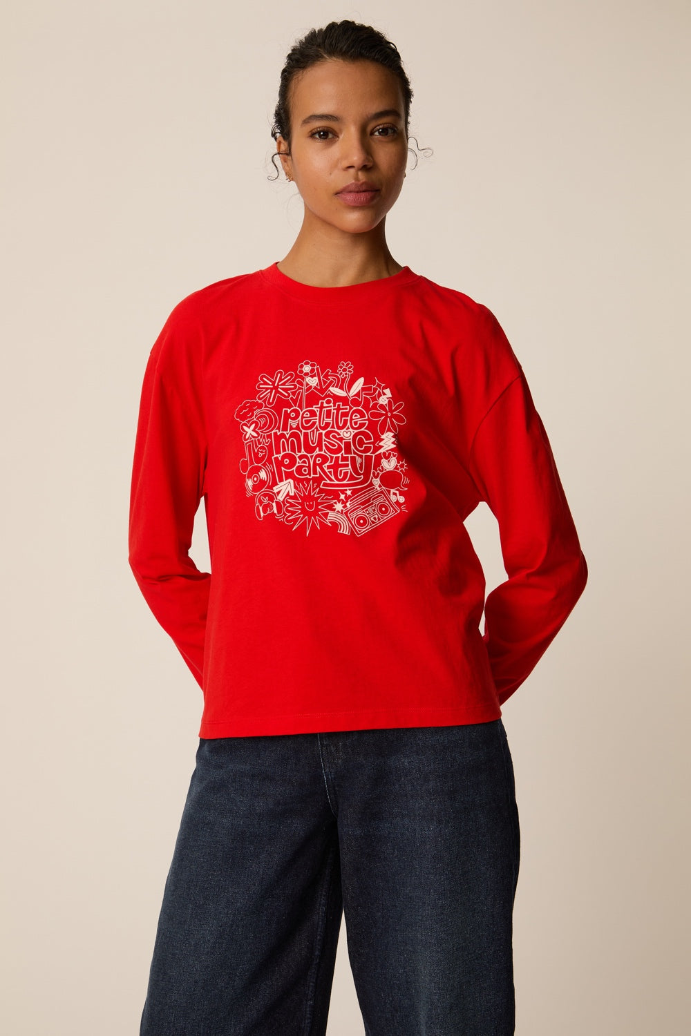 T-shirt Indanael Rouge