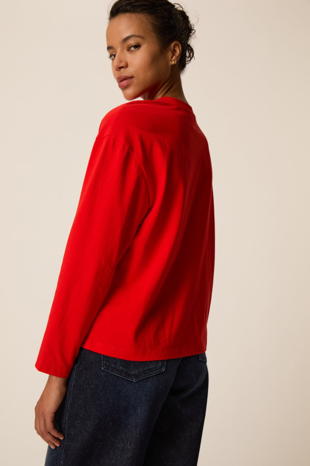 T-shirt Indanael Rouge