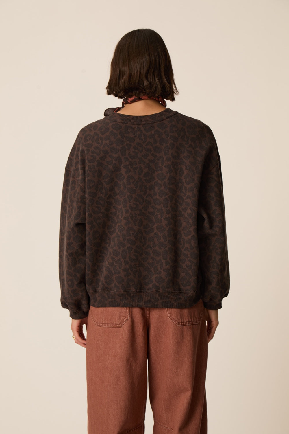 Sweat Shirt Jacinthe Leopard