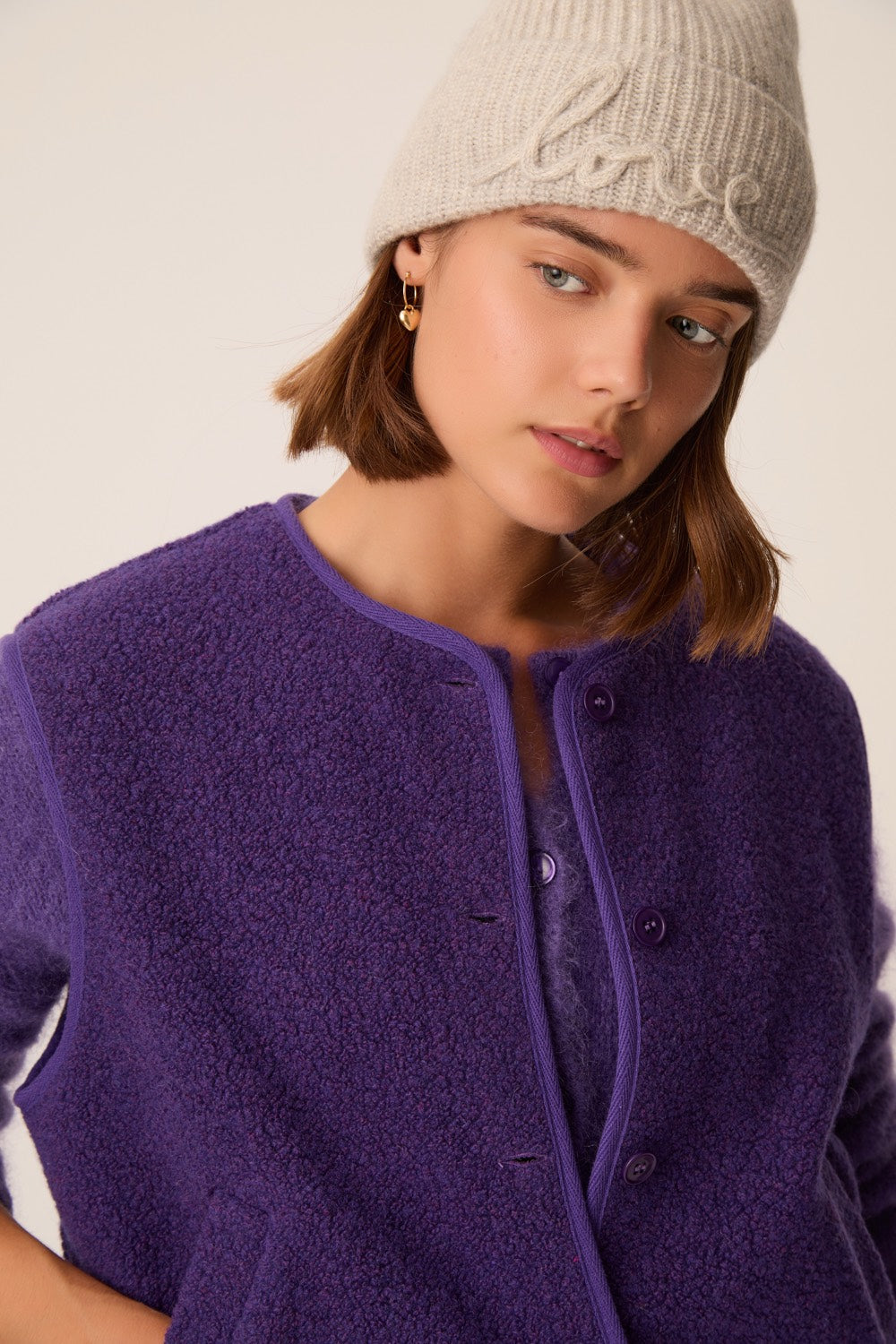 Knit Jacket Zlata Iris
