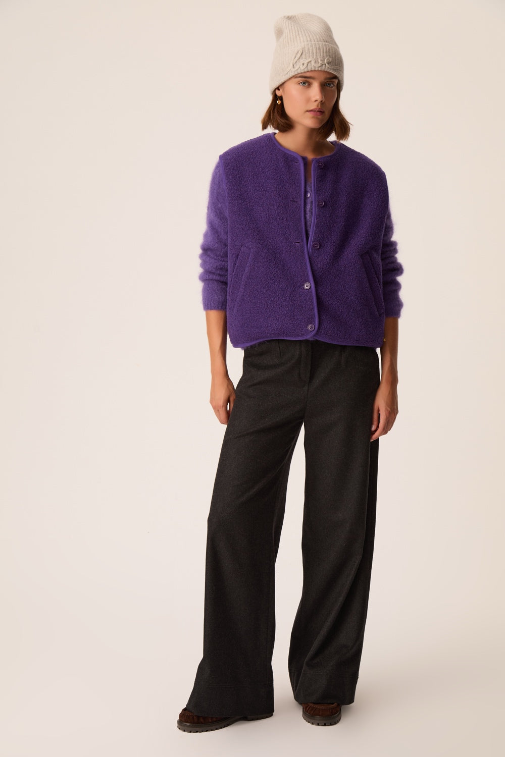 Knit Jacket Zlata Iris