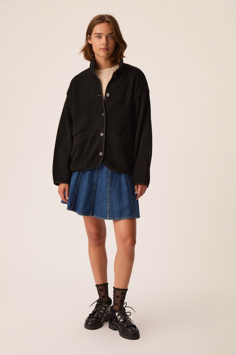 Knit Jacket Zlavina Noir