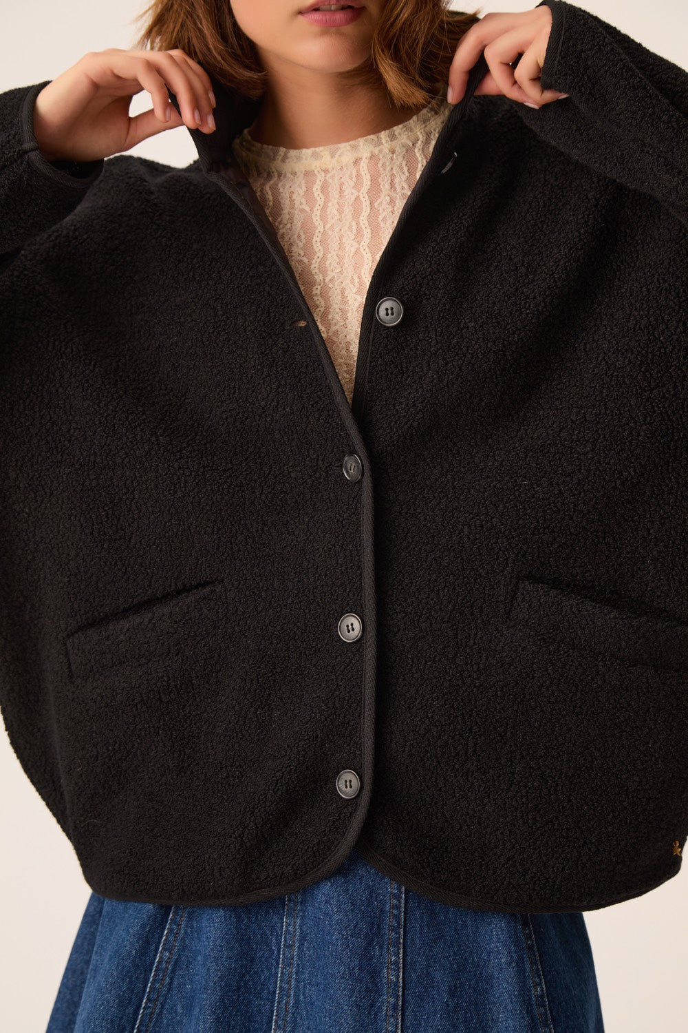 Knit Jacket Zlavina Noir