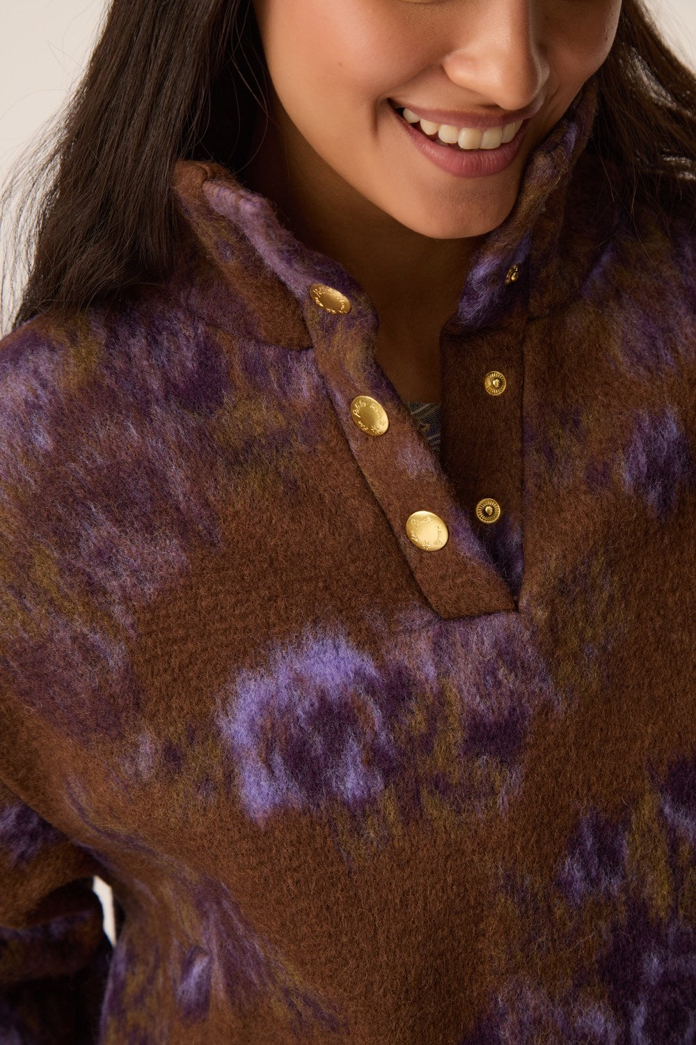 Knit Jacket Isidore Violet Garden