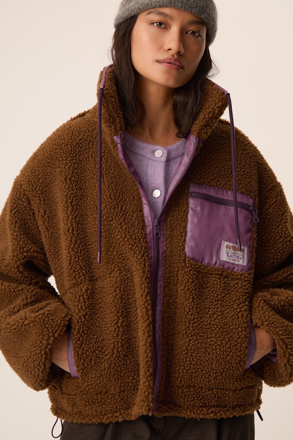 Knit Jacket Izandro Bois
