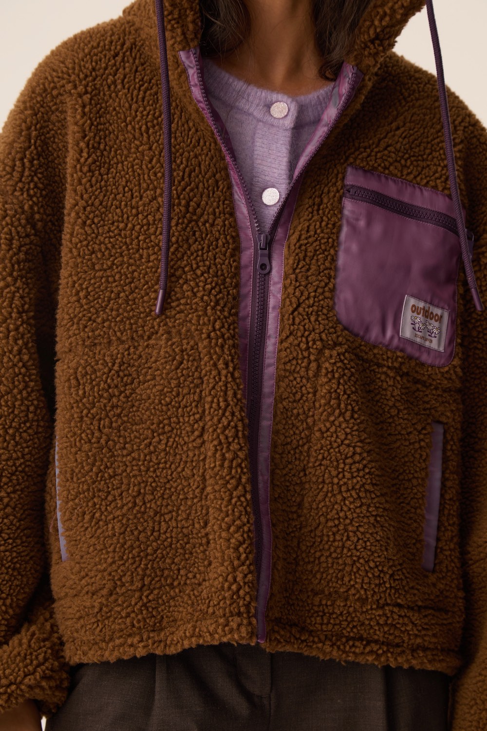 Knit Jacket Izandro Bois