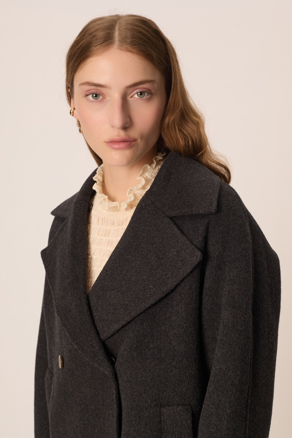 Coat Yva Anthracite