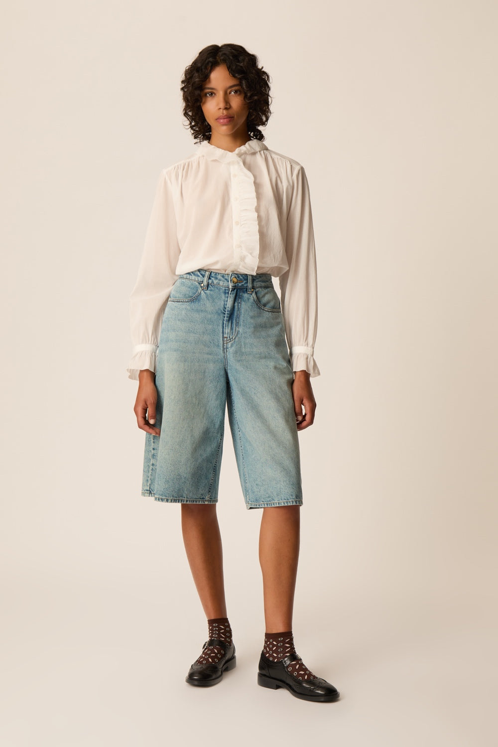 Blouse Tanou Ecru
