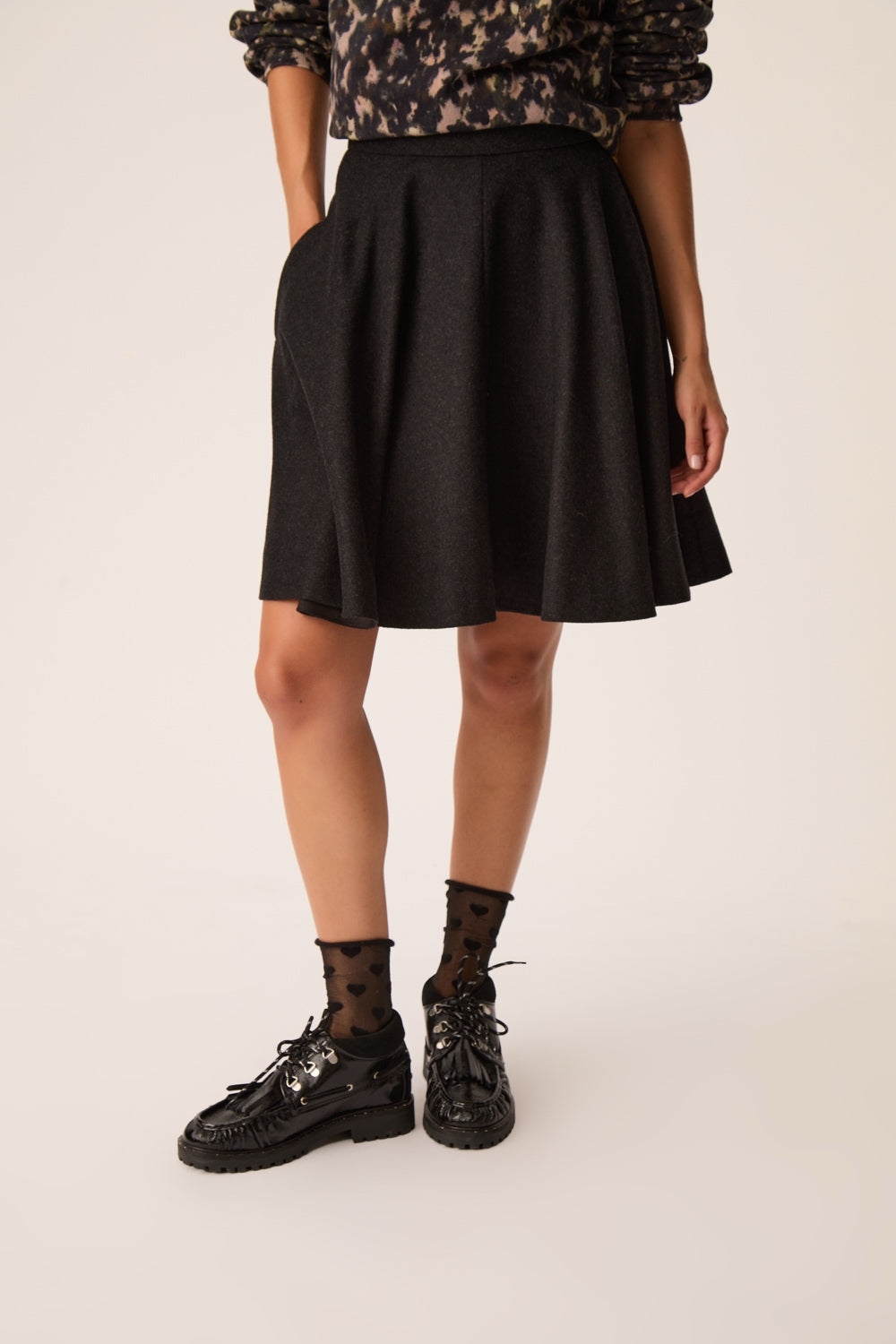 Jupe Sysy Anthracite
