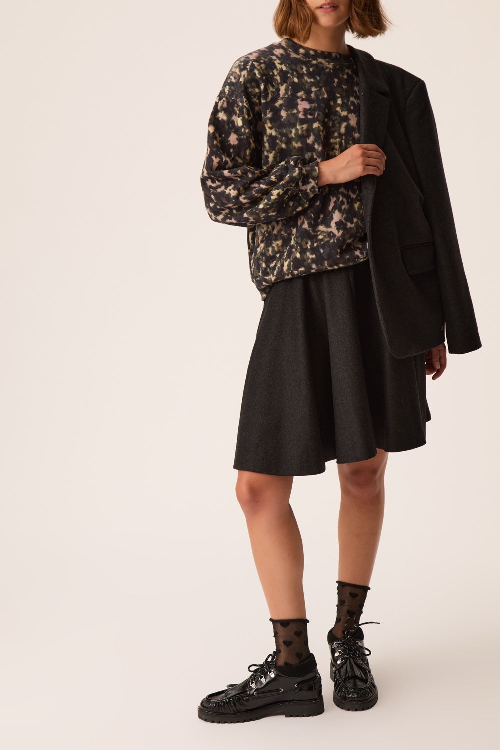 Jupe Sysy Anthracite