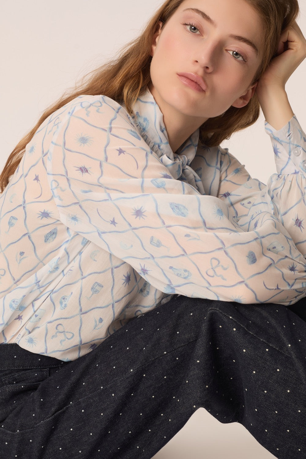 Blouse Elyte Cartes