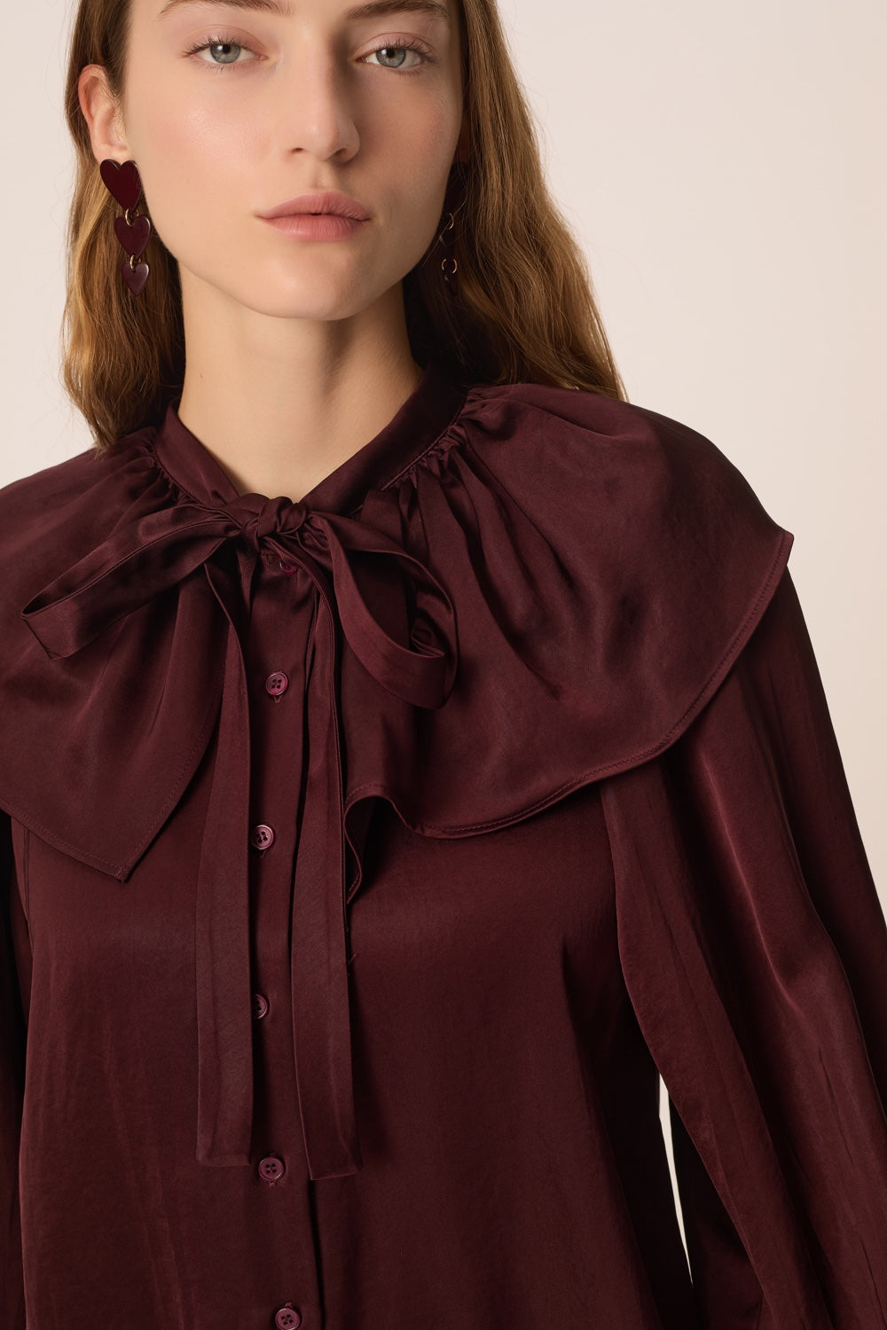 Blouse Satia Prune