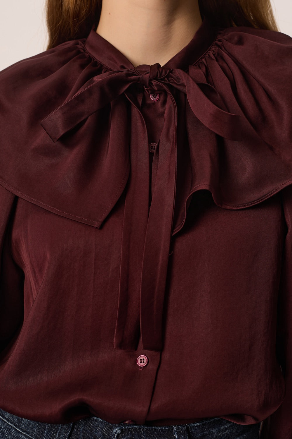 Blouse Satia Prune