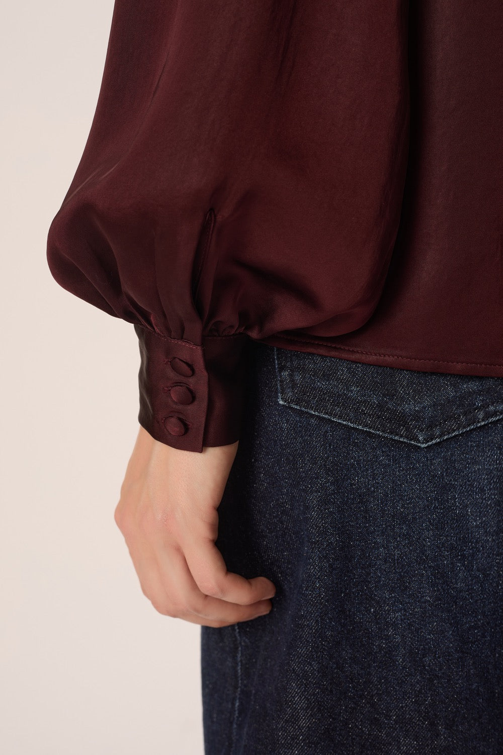 Blouse Satia Prune