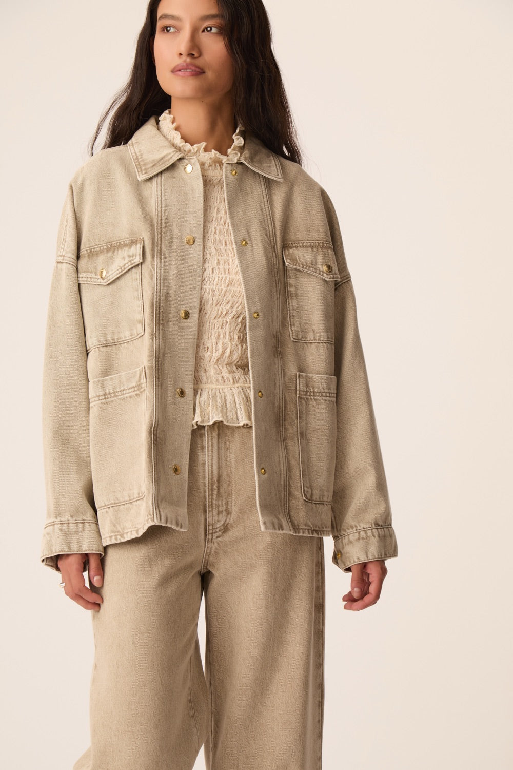 Veste Laina Argile