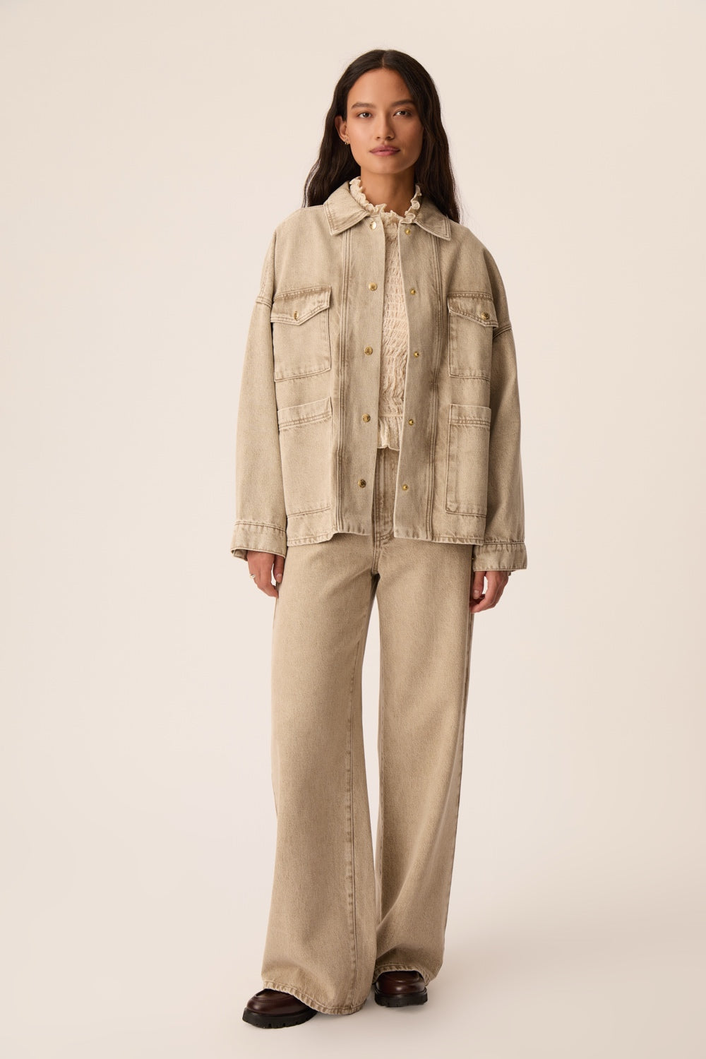 Veste Laina Argile