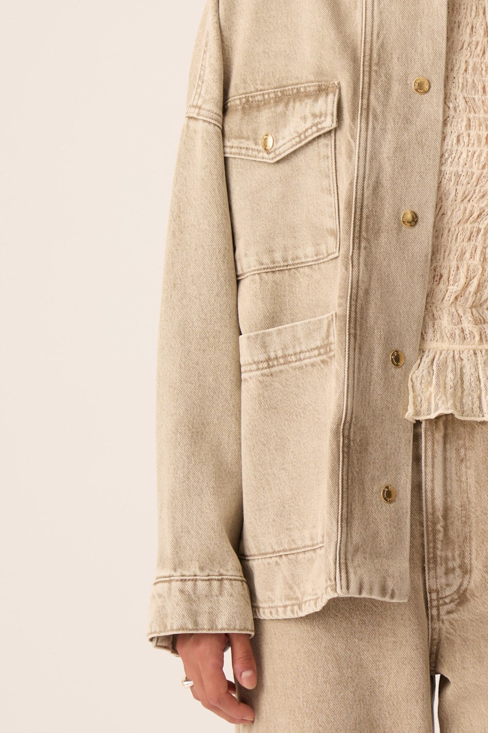 Veste Laina Argile