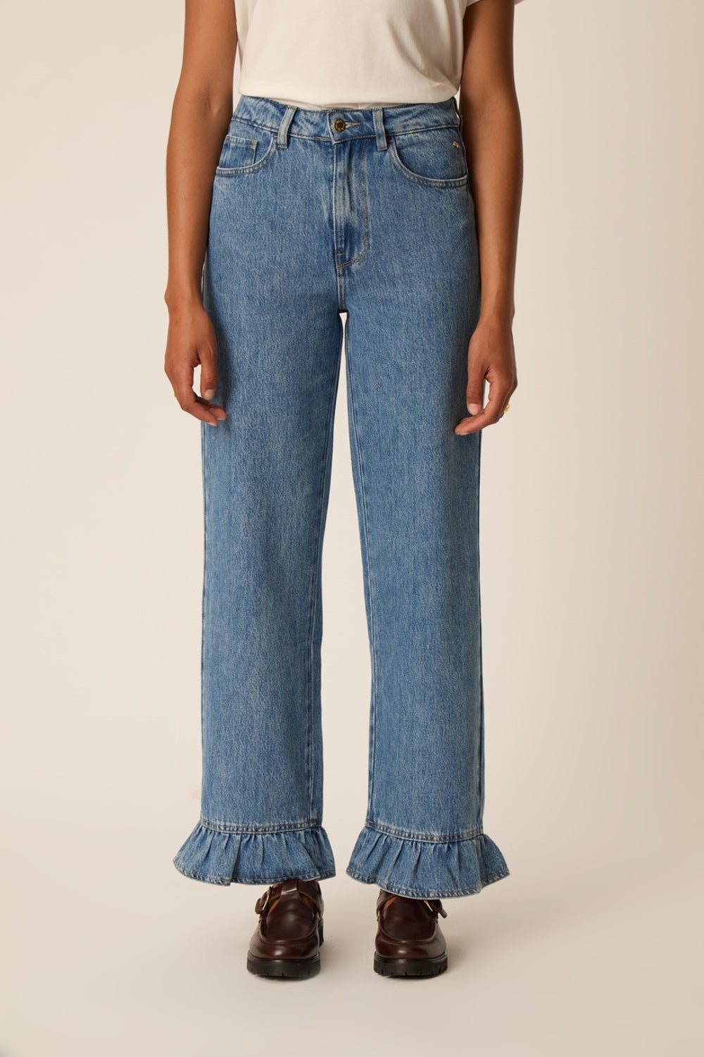 Jeans Louison Mid Stone