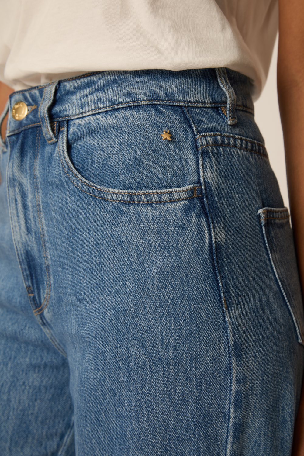 Jeans Louison Mid Stone