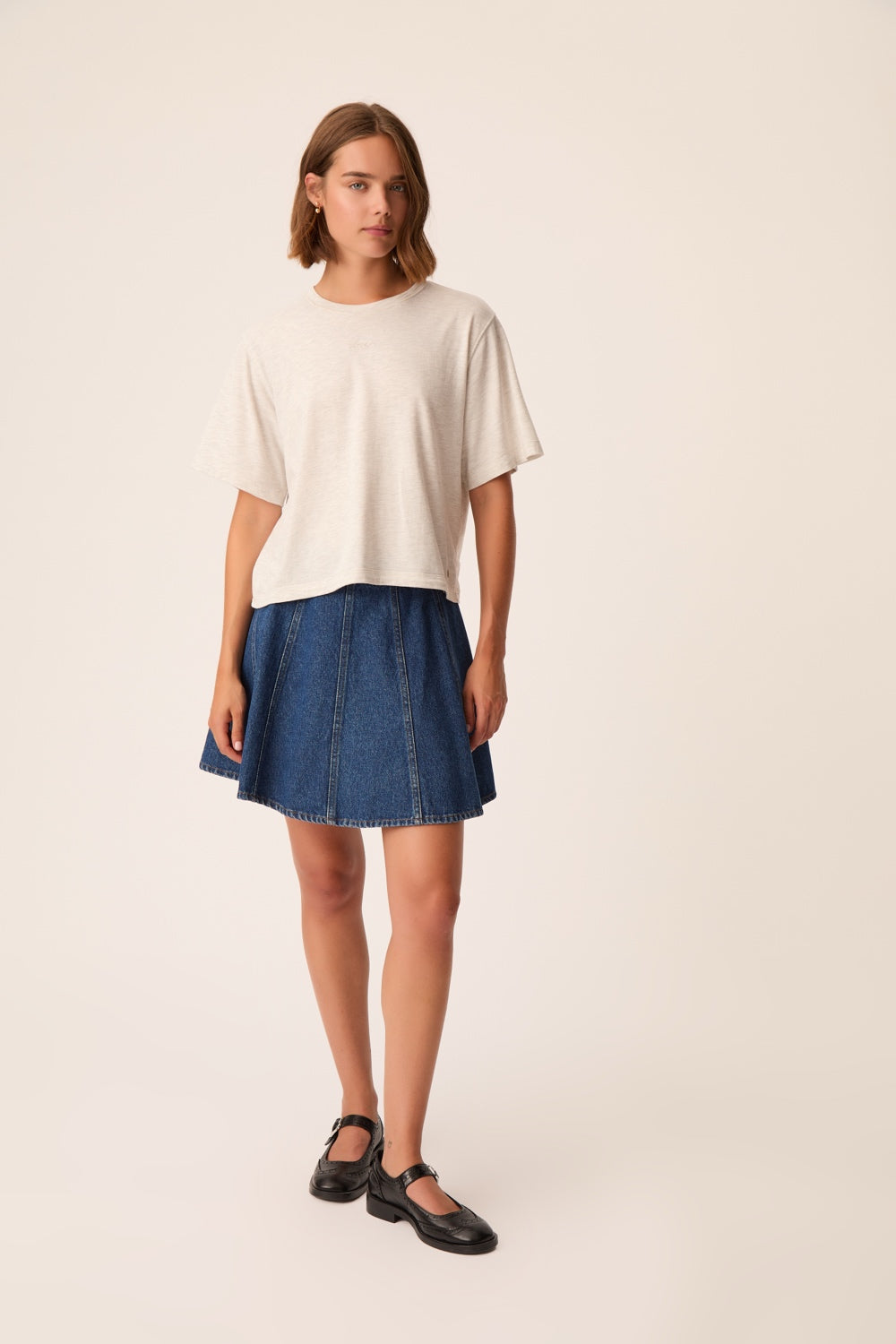 Jupe Lunise Dark Indigo