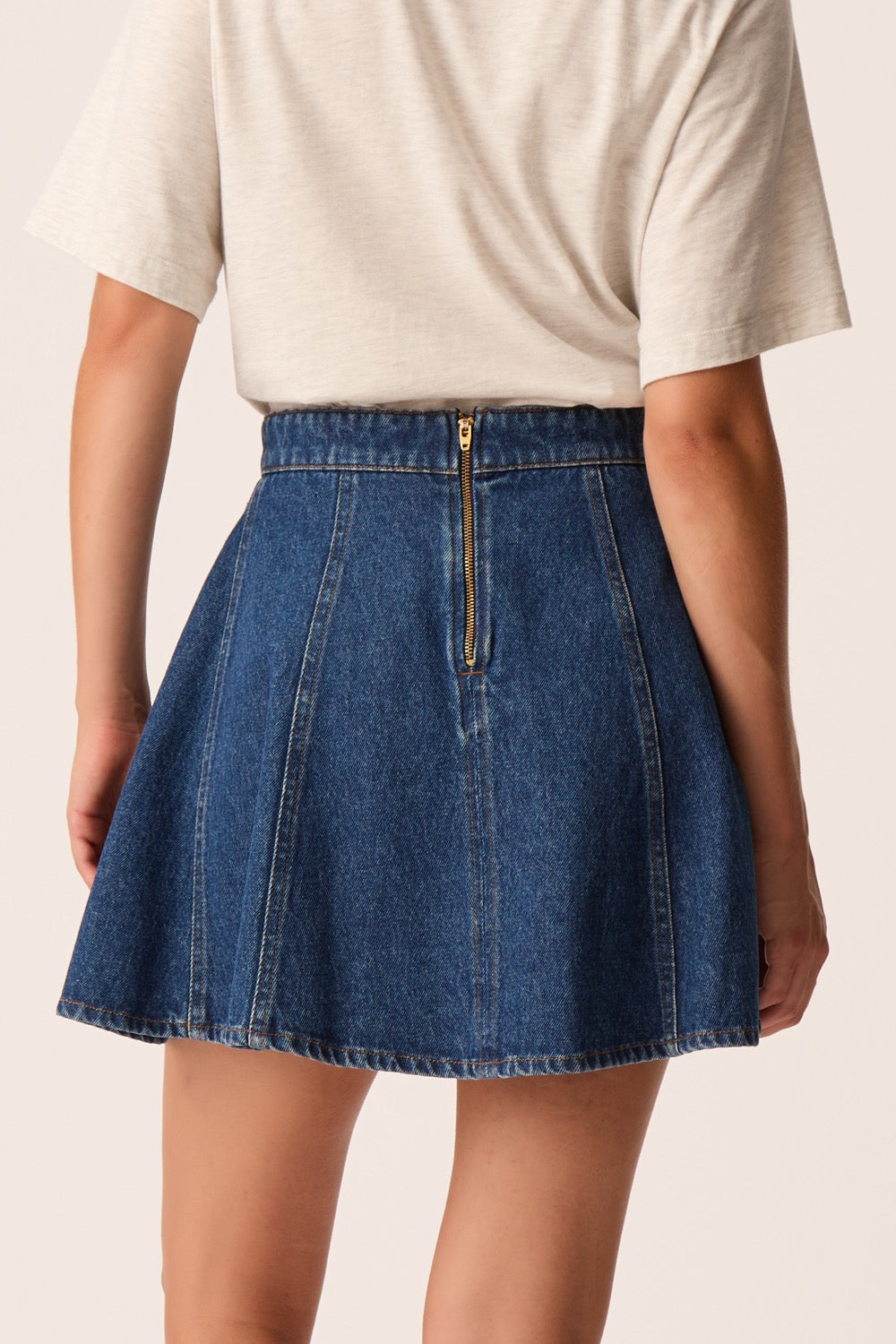 Jupe Lunise Dark Indigo