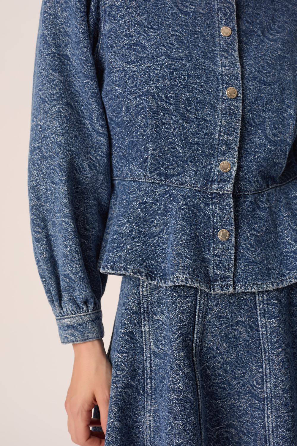 Blouse Lizia Middle Blue