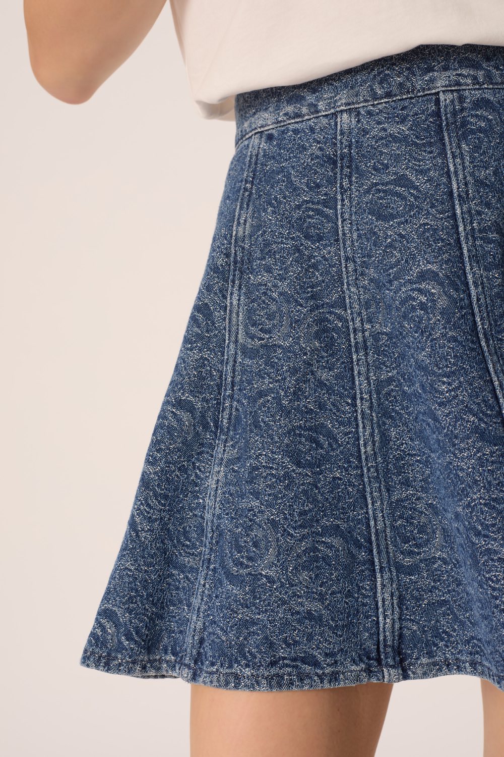Jupe Lizandre Middle Blue