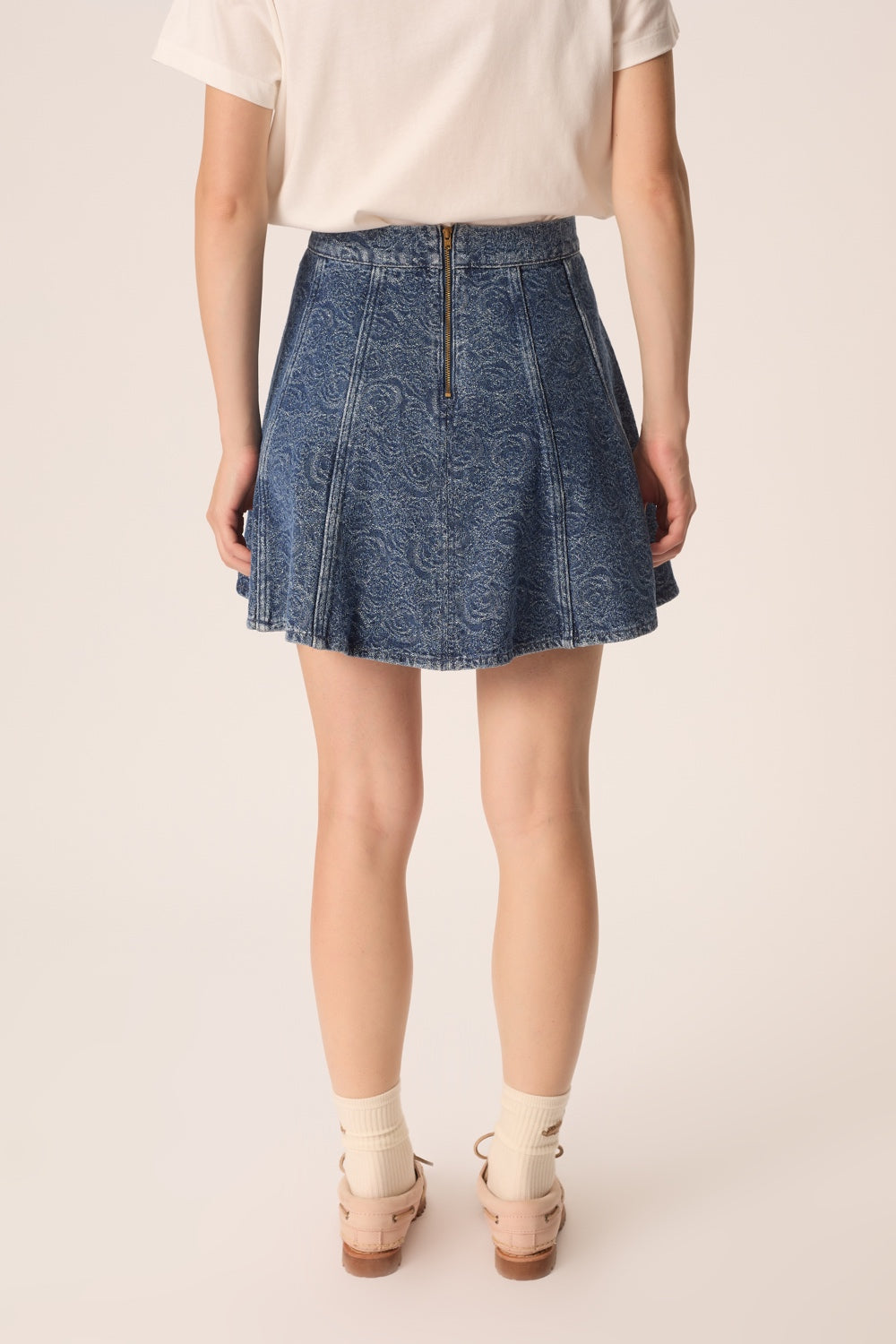 Jupe Lizandre Middle Blue